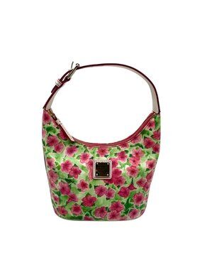 Dooney & Bourke Vintage Pink Petunia Shoulder Bag